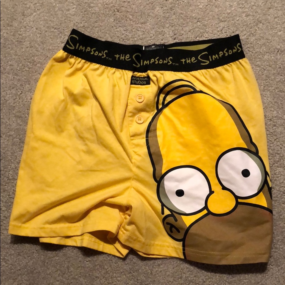 The simpsons boxers